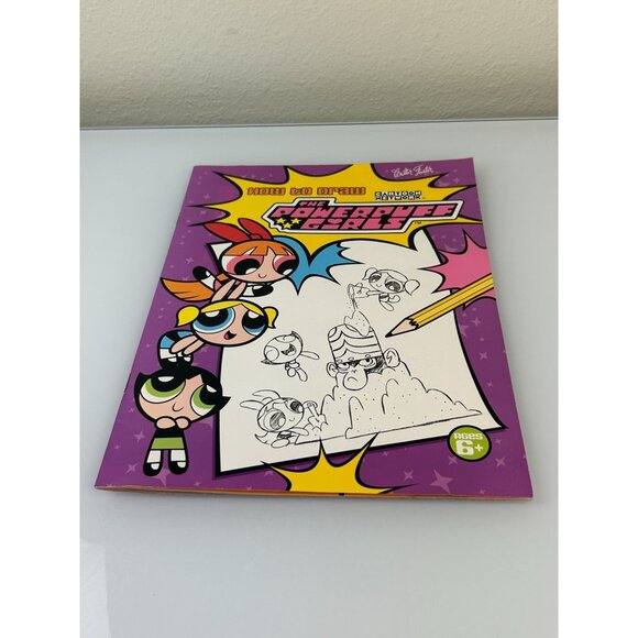 The PowerPuff Girls How to Draw Paperback Walter Foster Cartoon Drawing Book VTG - Picture 14 of 14